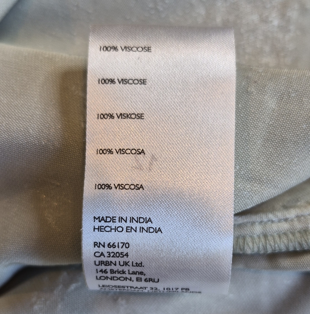 Free People Let's Voyage Velvet Viscose Lace Top in Soft Mint Combo, XS - Picture 10 of 12